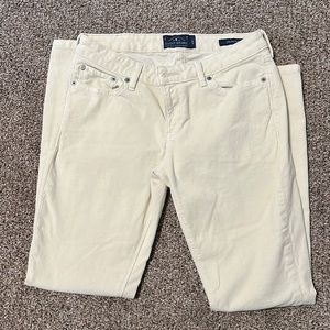Lucky Brand Skinny Jeans/corduroy jeans size 27